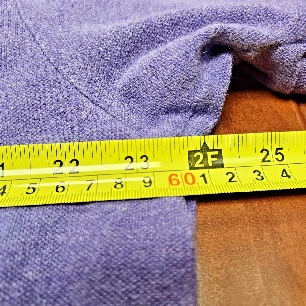 Polo Ralph Lauren Men's XL Classic Fit Mesh Polo Shirt Purple‎ Green Pony Logo